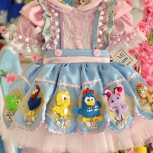 Gallina Pintadita 3D