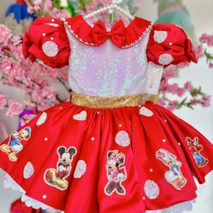 Minnie Mouse Personajes (Rojo)