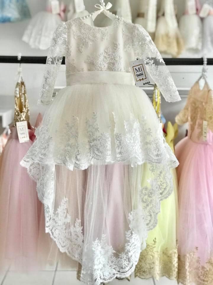 Bautizo encaje con colita